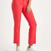 Scuba Pants With Partial Seam Alisa Slim*Rosner Fashion