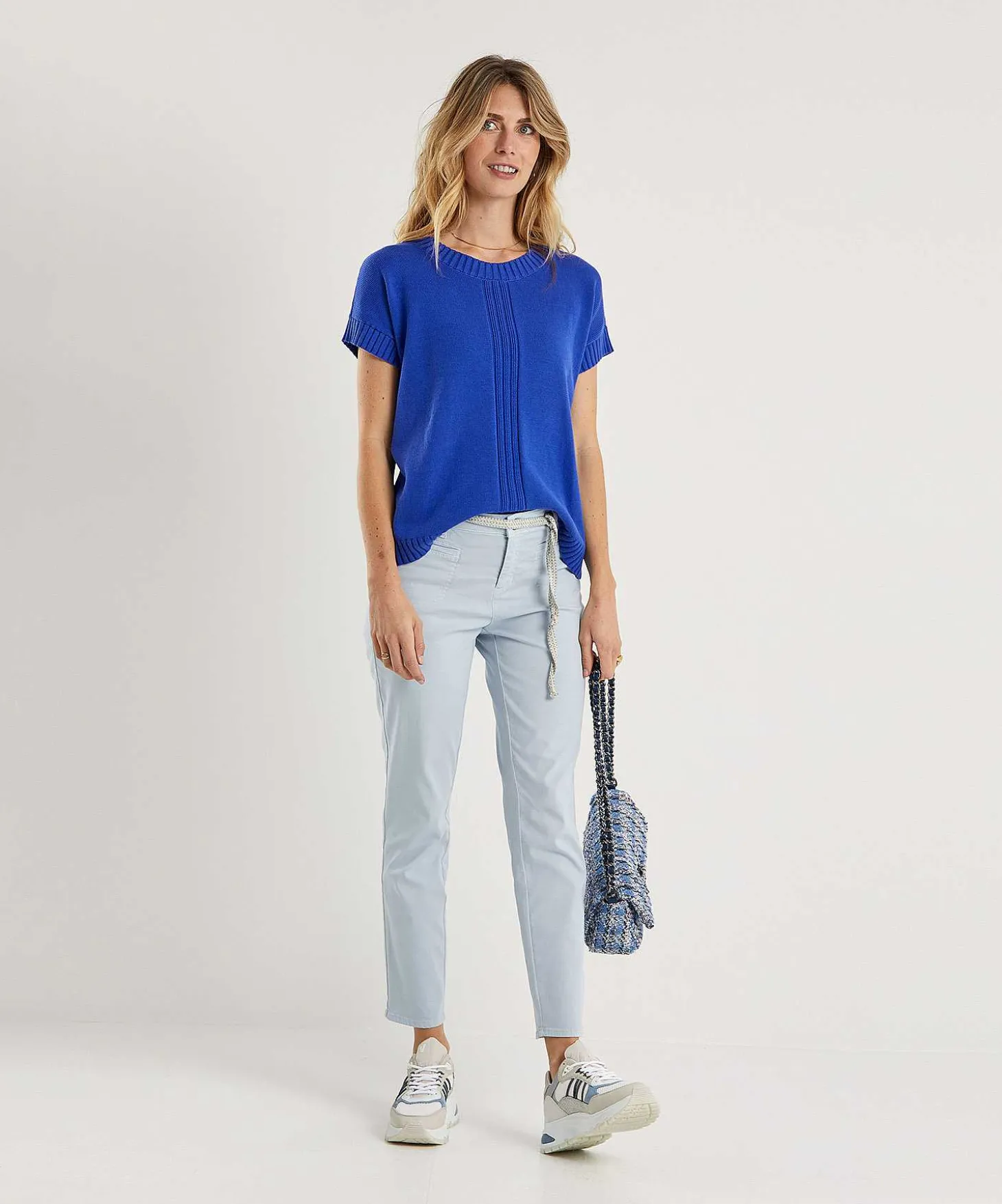 rosner_slim_fit_trousers__0-1.webp Slim Fit Trousers With Belt Alisa*Rosner Shop