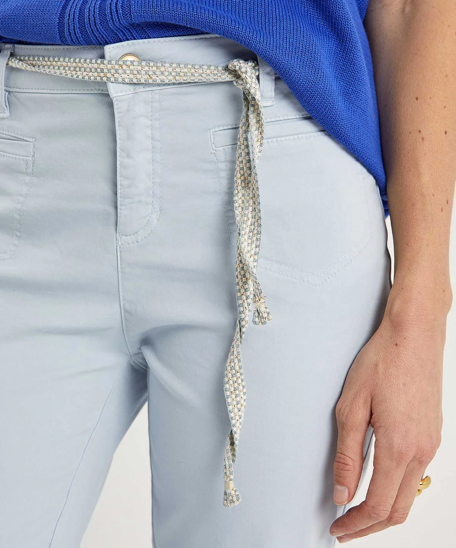 rosner_slim_fit_trousers__2-1.webp Slim Fit Trousers With Belt Alisa*Rosner Shop