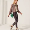 Vegan Leather Tregging Amy*Rosner Store