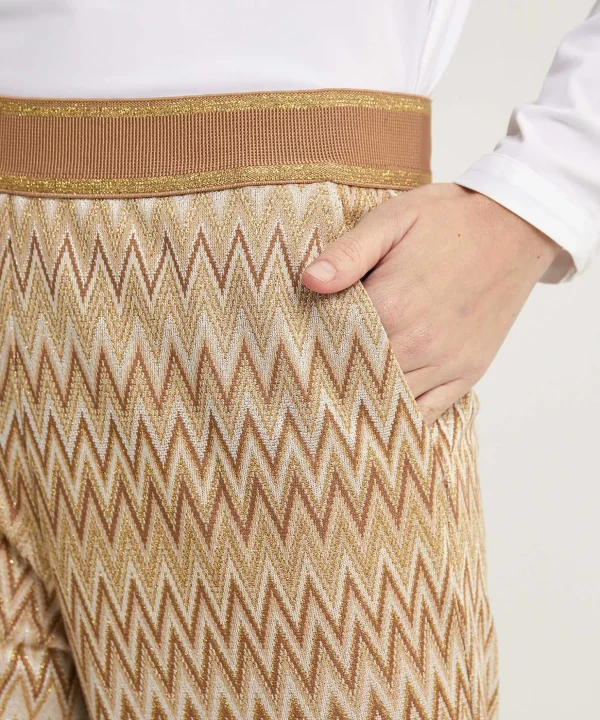Wide Leg Pants Lurex Mara*Rosner Sale