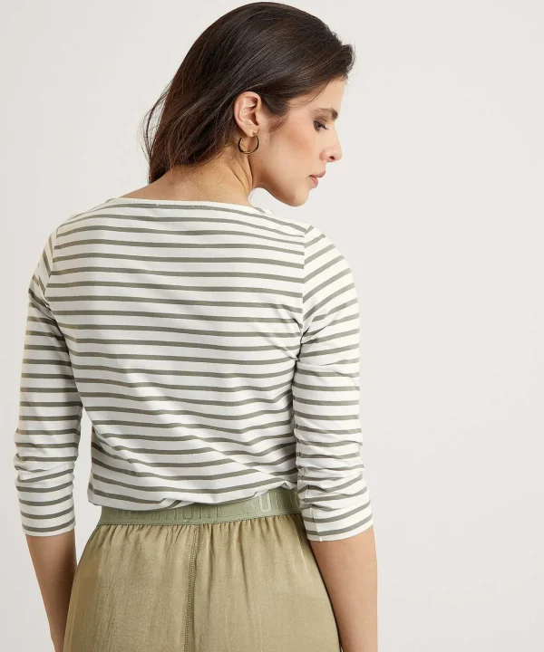 Shirt Breton Stripe** Outlet