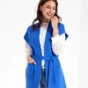 Sleeveless Vest Punta Knit Belt** Cheap