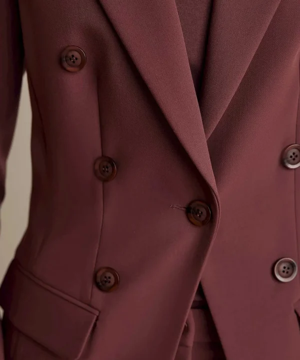 Blazer With Decorative Buttons*Summum Outlet