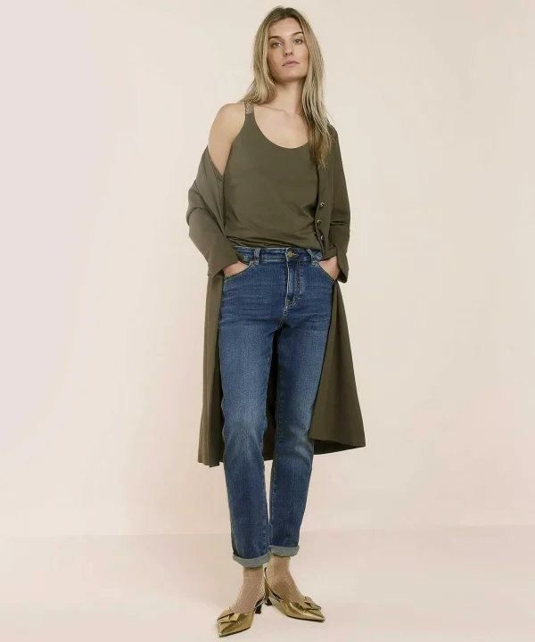 Camisole Crossband Lurex*Summum Fashion