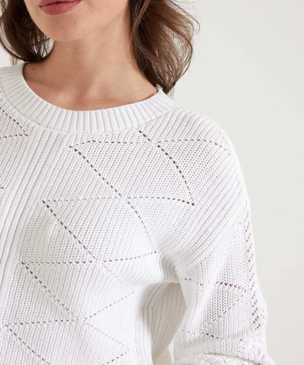 Sweater Ajour Argyle** Discount