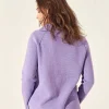 Sweater Asymmetrical Zipper Punta Knit** Best