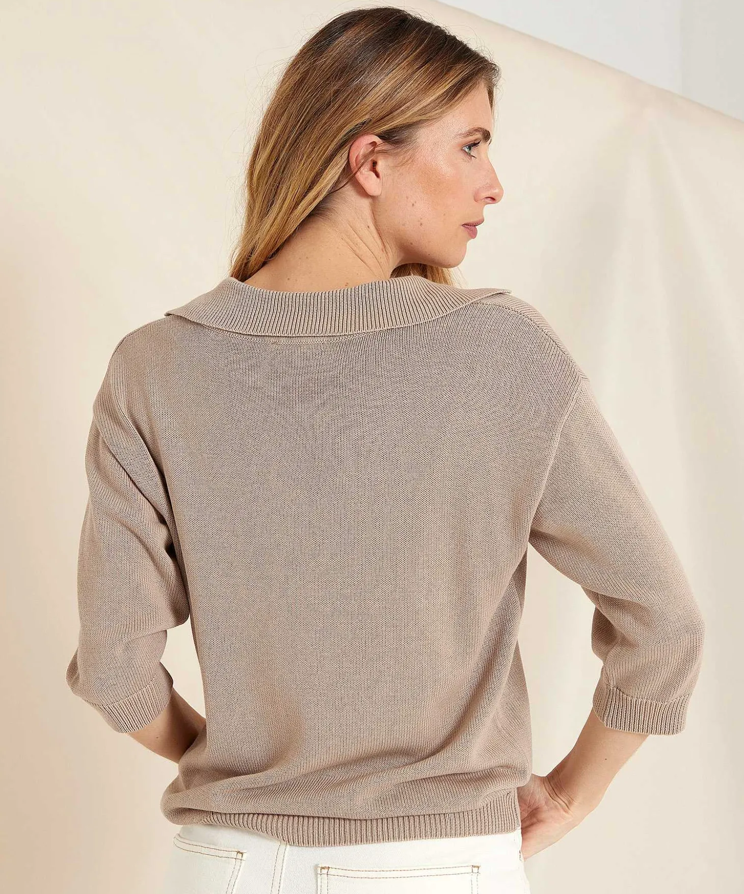 sweater_polo_collar_0.webp Sweater Polo Collar** Fashion