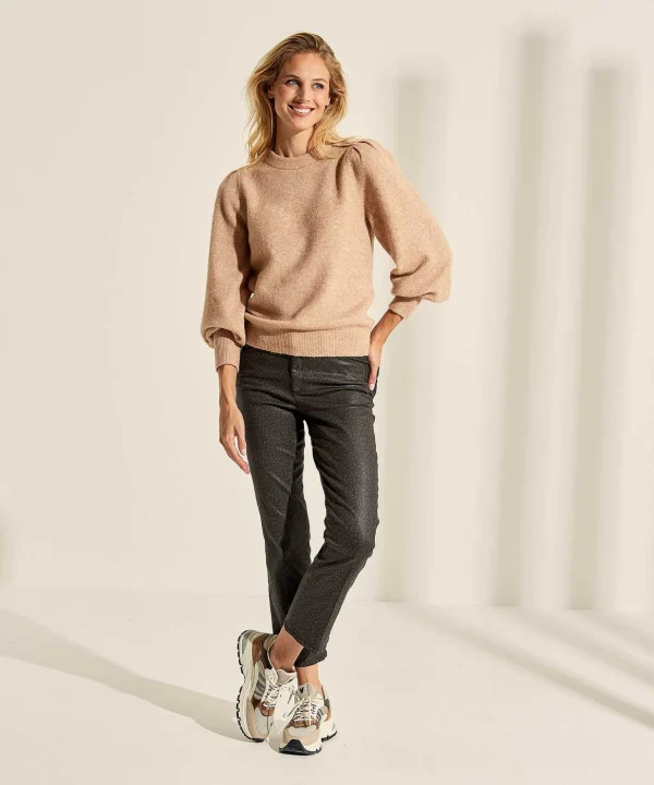 Sweater Puff Sleeve Padded** Best Sale