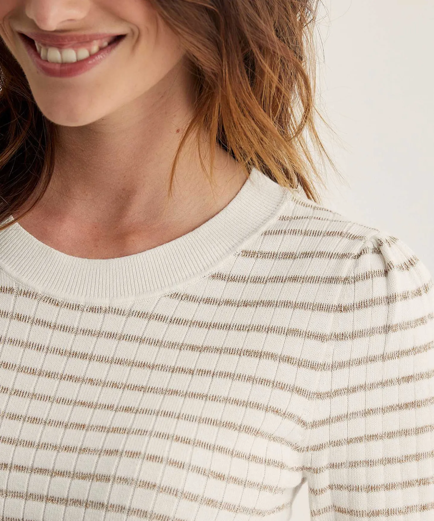 sweater_short_sleeve_lur_3-1.webp Sweater Short Sleeve Lurex Stripe** Online