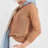 Sweater V-Neck Silk** Cheap