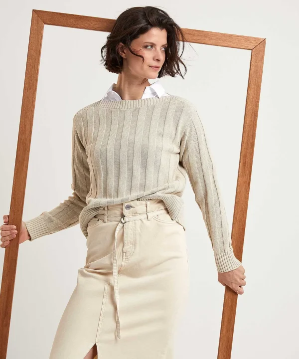Sweater Wide Rib** Flash Sale