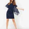 Cocktail Dress Asymmetrical Lace*Swing Shop