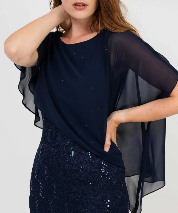Cocktail Dress Asymmetrical Lace*Swing Shop