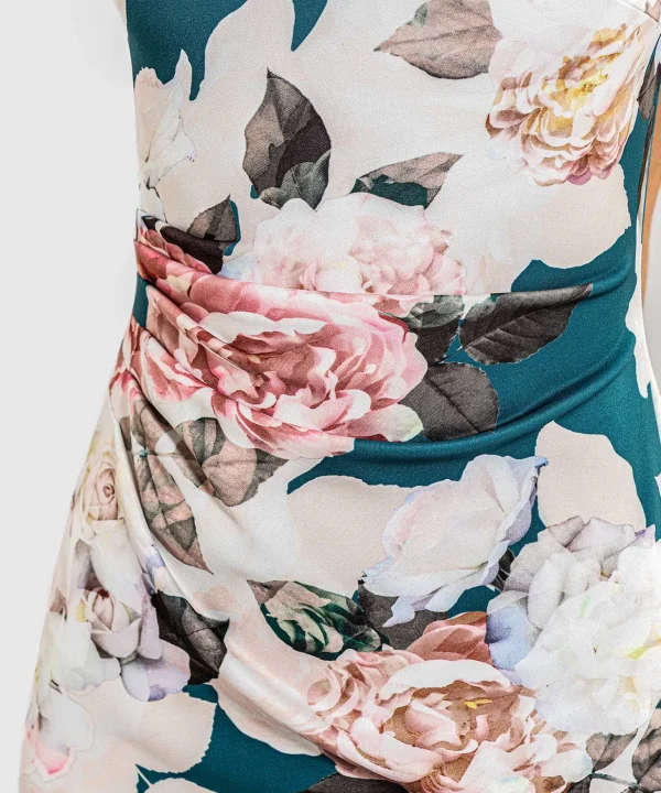 Dress Rose Print*Swing Flash Sale