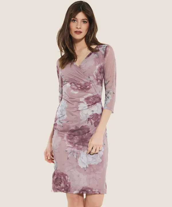 Mesh Dress Floral Print*Swing Sale