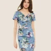 Scuba Dress Floral Print*Swing Store