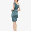 Sleeveless Dress Pleated*Swing Discount