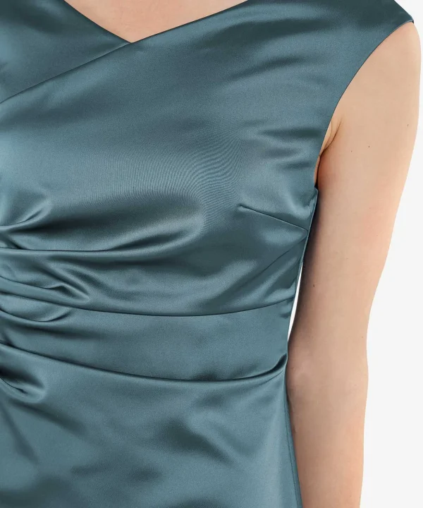 Sleeveless Dress Pleated*Swing Discount
