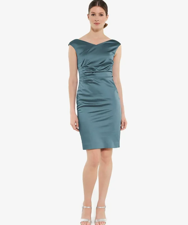 Sleeveless Dress Pleated*Swing Discount