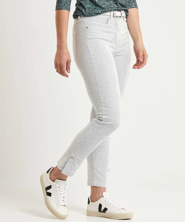 Cropped Pants Stripe Be Loved*TONI Store