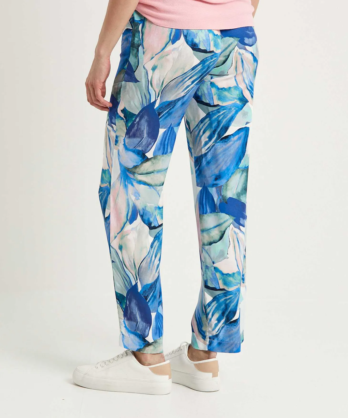 toni_silky_palazzo_pants__1.webp Silky Palazzo Pants Leaves Summer*TONI Store