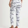 Slim Fit Pants Print Jenny*TONI Fashion