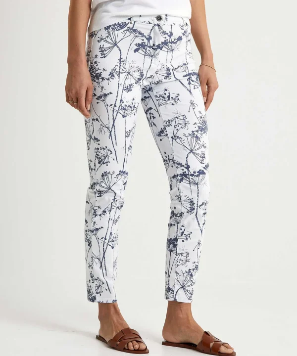 Slim Fit Pants Print Jenny*TONI Fashion