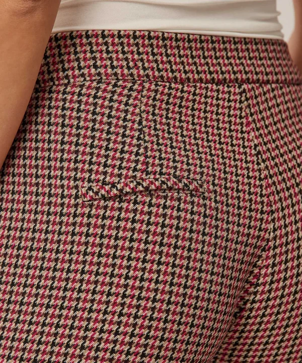 Wide Leg Trousers Jenny Check*TONI Outlet