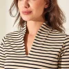 Tulip Shirt Short Sleeve Breton Stripe** Hot