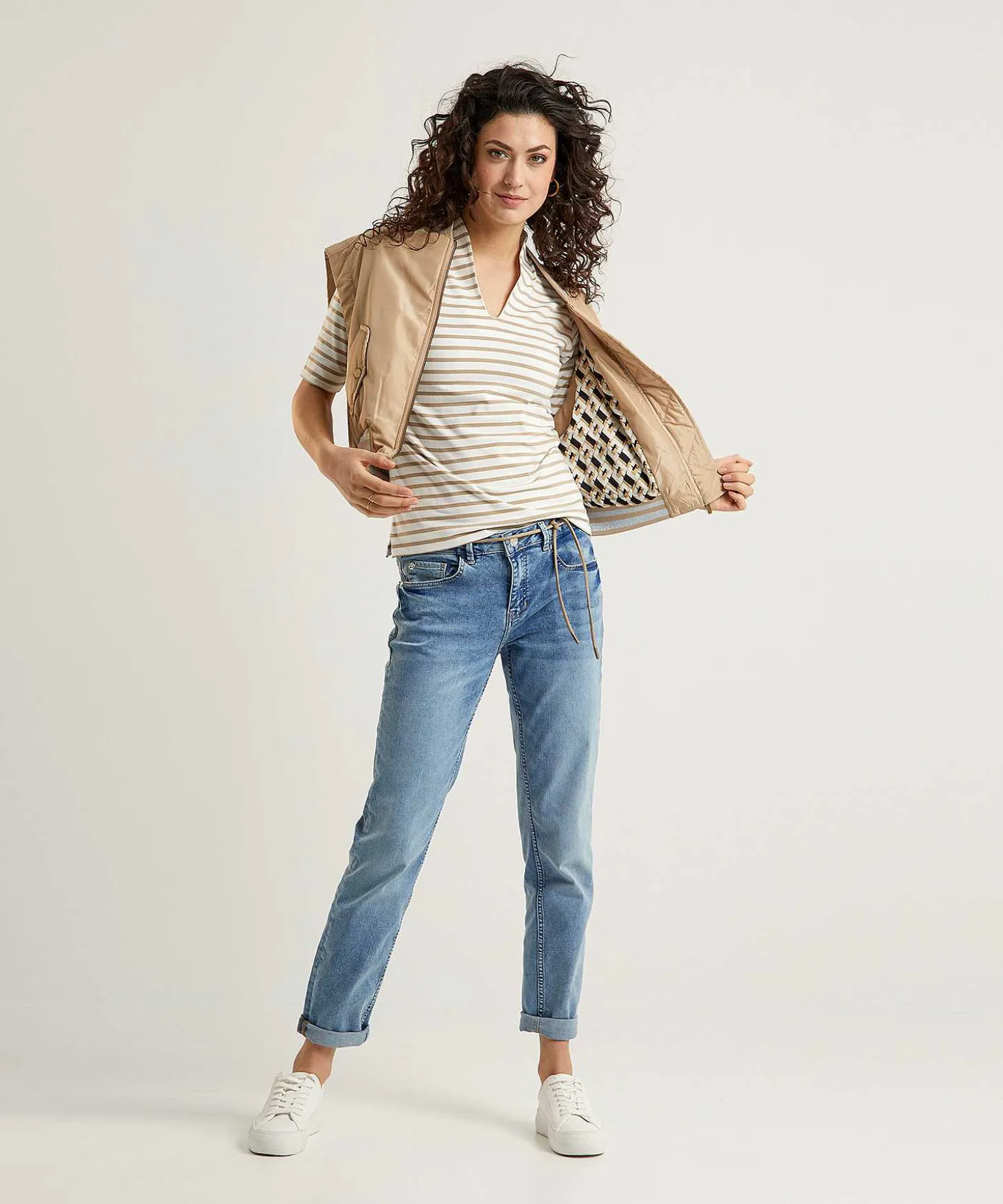 tulip_shirt_short_sleeve_1-4.webp Tulip Shirt Short Sleeve Breton Stripe** Online