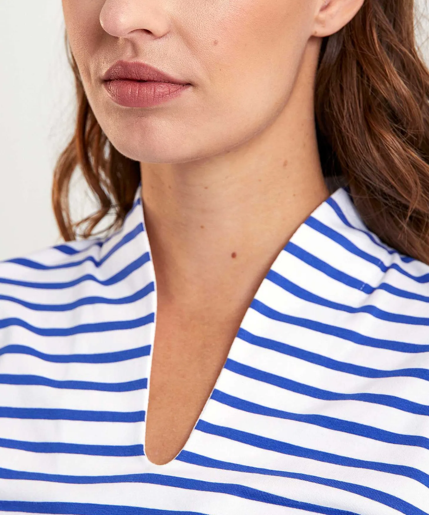 tulip_shirt_short_sleeve_1.webp Tulip Shirt Short Sleeve Breton Stripe** Discount