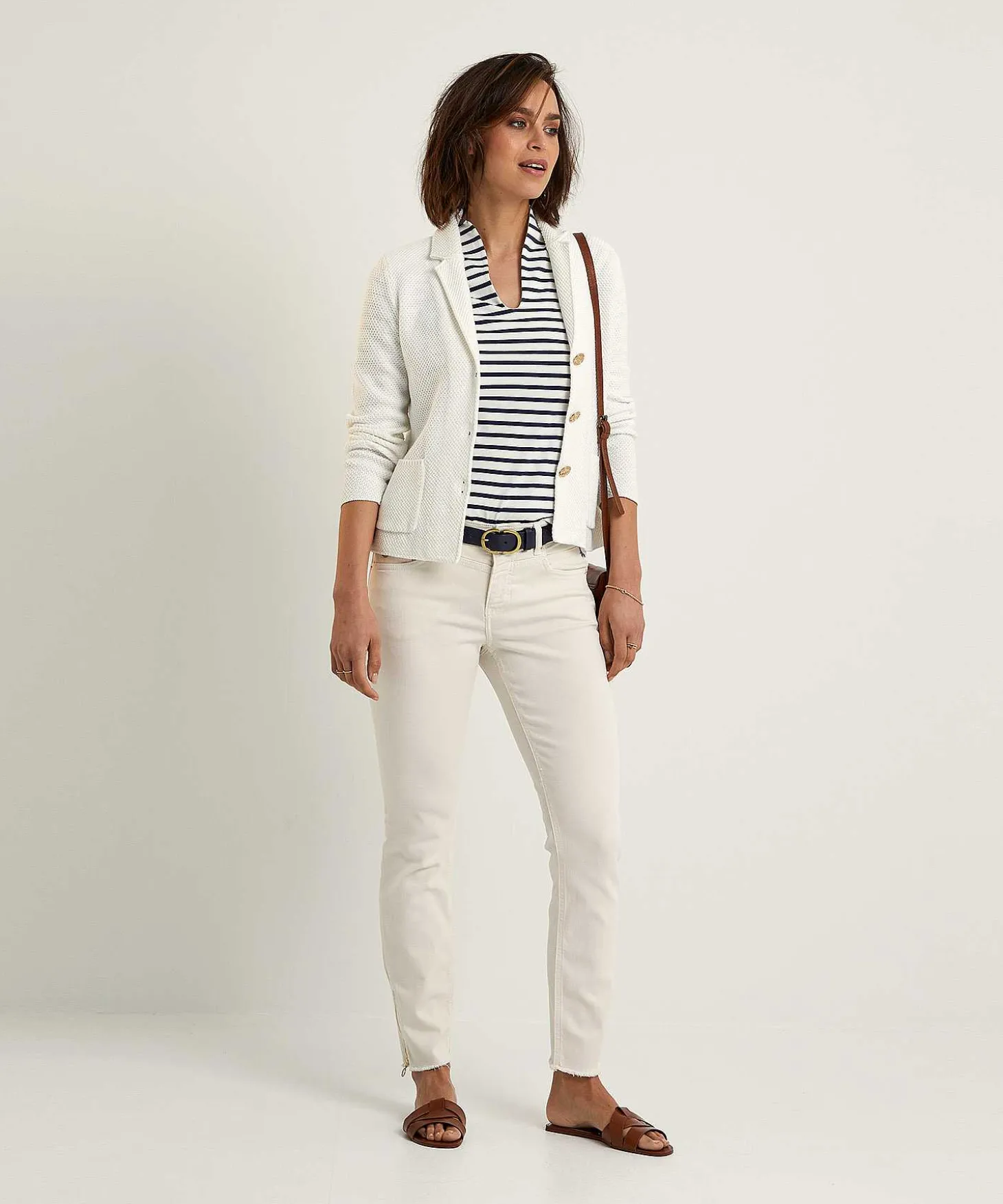 tulip_shirt_short_sleeve_2-2.webp Tulip Shirt Short Sleeve Breton Stripe** Clearance