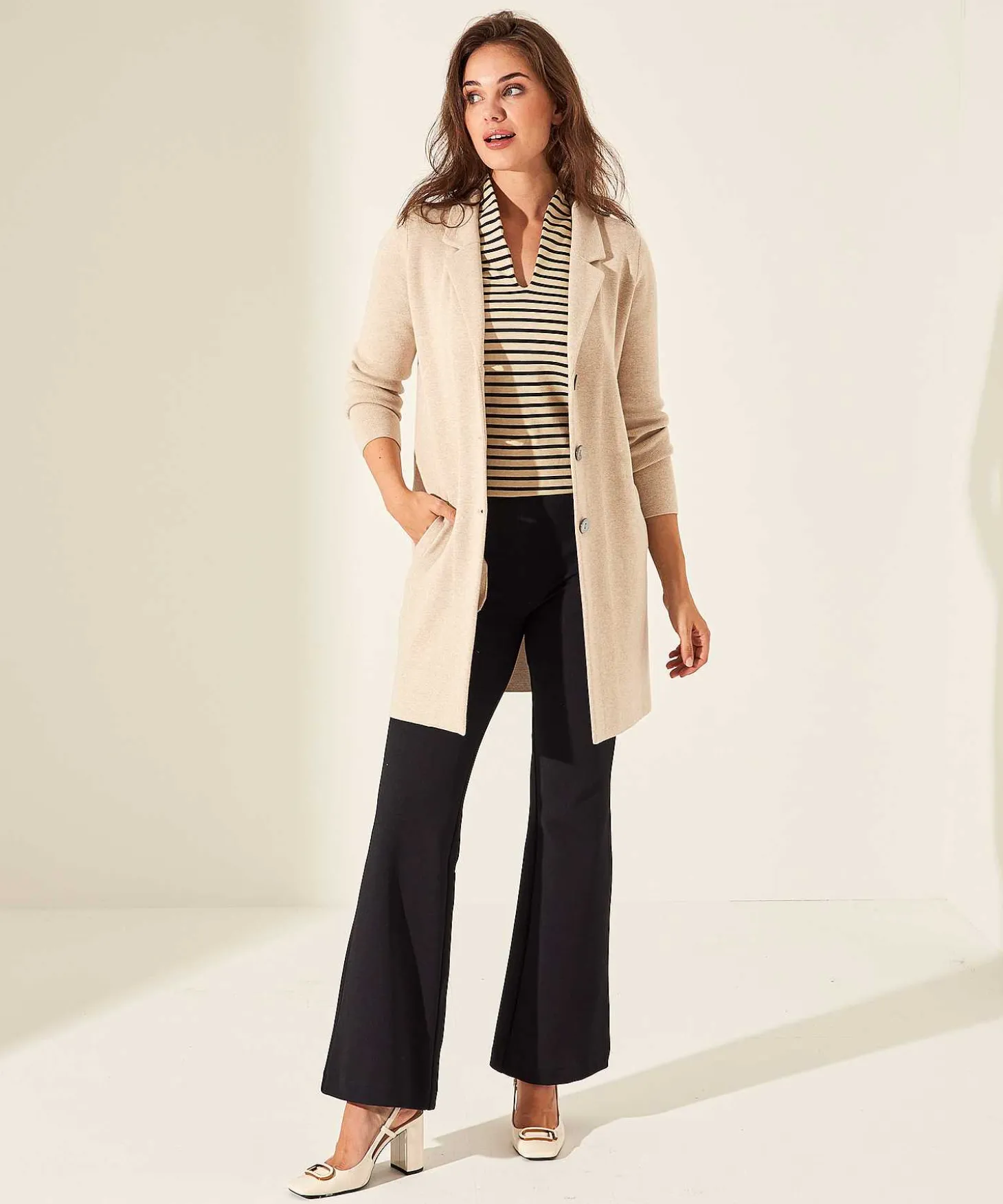 tulip_shirt_short_sleeve_2-5.webp Tulip Shirt Short Sleeve Breton Stripe** Hot