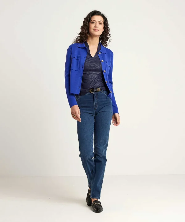 Tulip Shirt Short Sleeve Lurex** Flash Sale