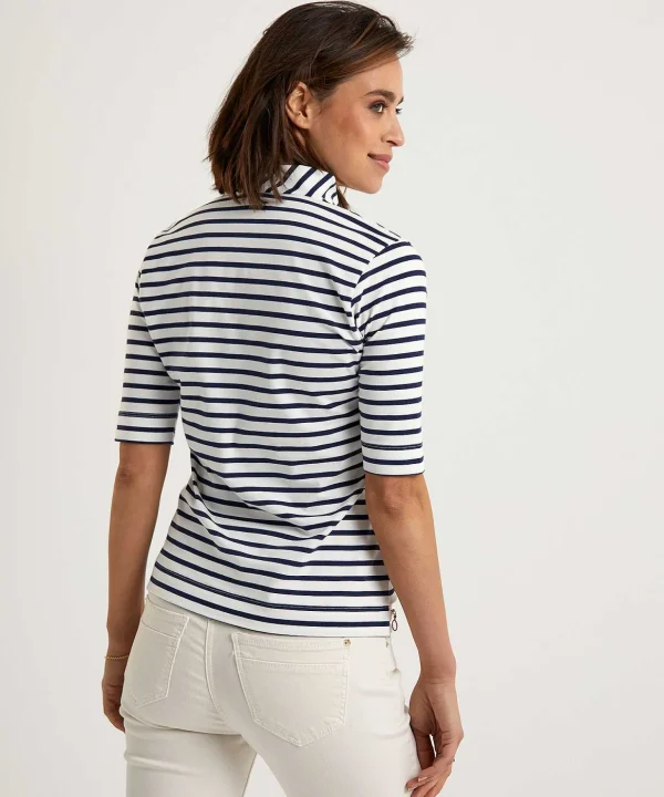 Tulip Shirt Short Sleeve Breton Stripe** Clearance