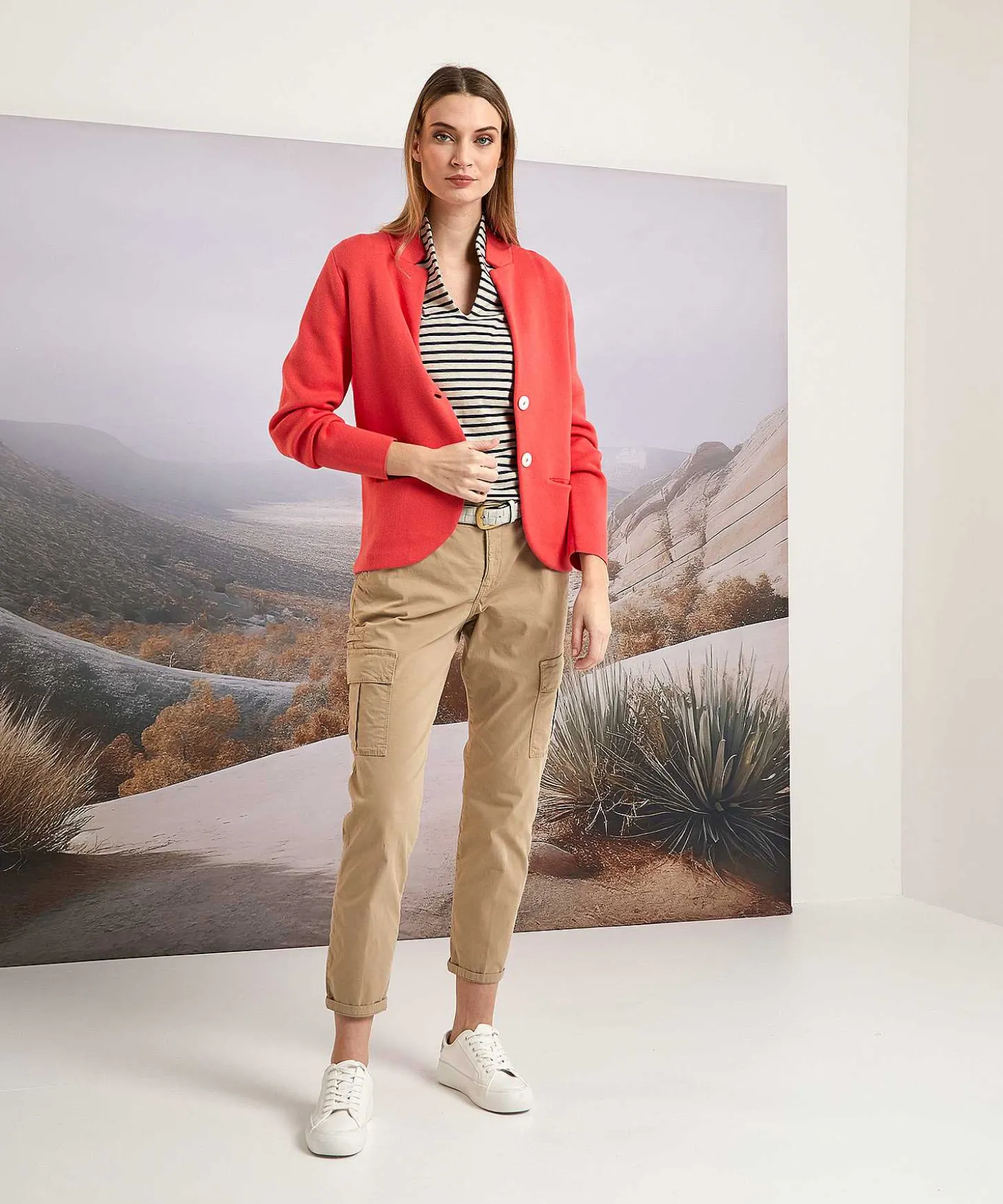 tulip_shirt_short_sleeve_3-6.webp Tulip Shirt Short Sleeve Breton Stripe** Outlet