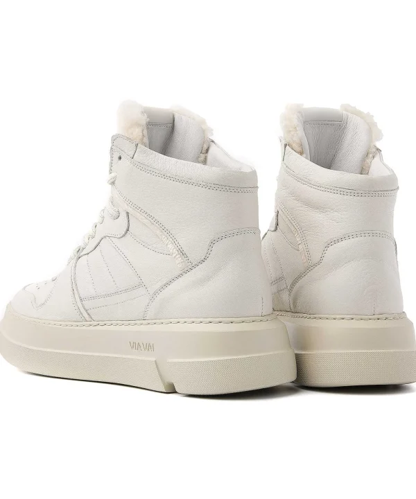 High Sneaker Blue Matt*VIA VAI Fashion