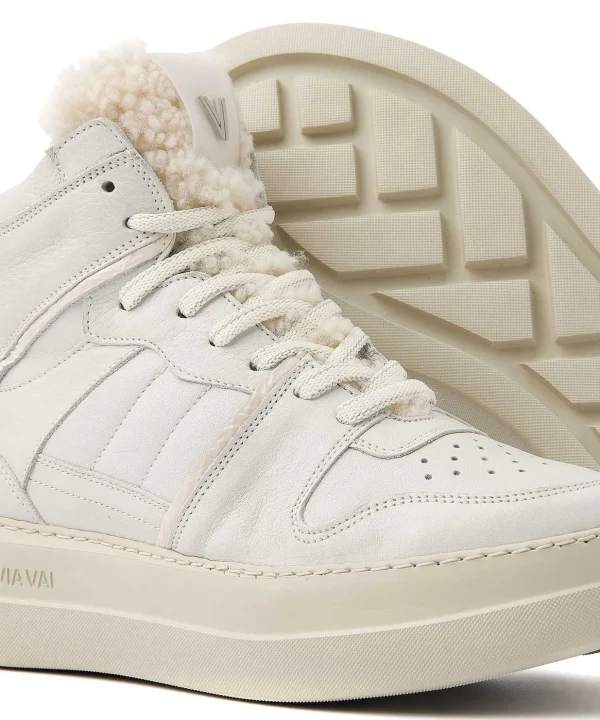 High Sneaker Blue Matt*VIA VAI Fashion