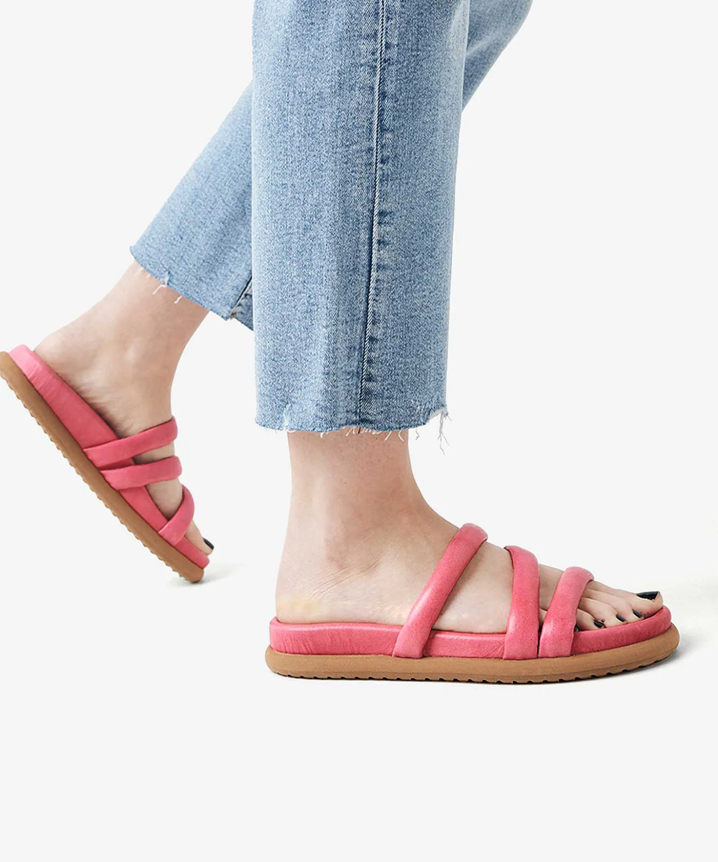 via_vai_leather_slipper_c_0.webp Leather Slipper Candy Pop*VIA VAI Fashion
