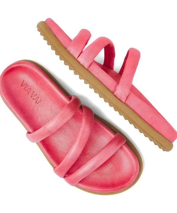 Leather Slipper Candy Pop*VIA VAI Fashion