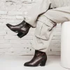 Short Cowboy Boot Metallic Mara Denver*VIA VAI Clearance