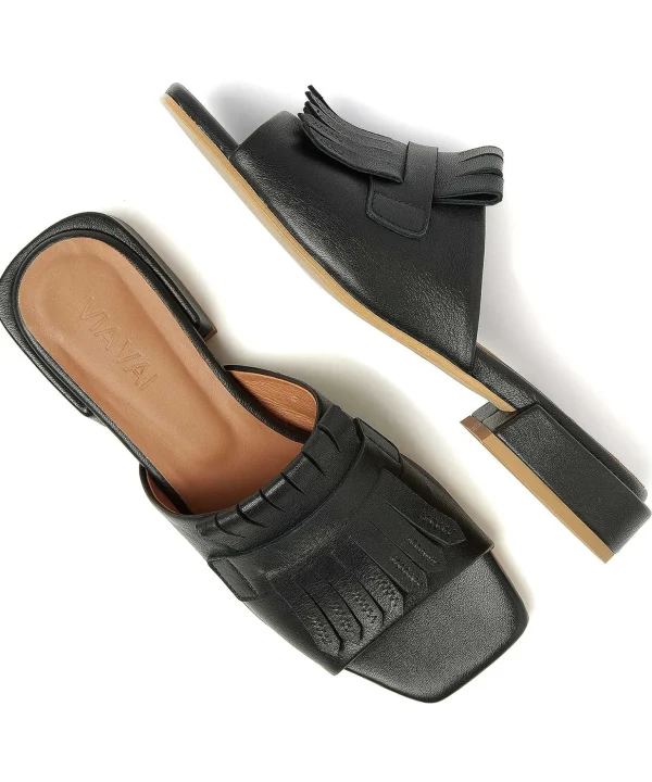 Slipper With Fringes Gigi Randy*VIA VAI Shop