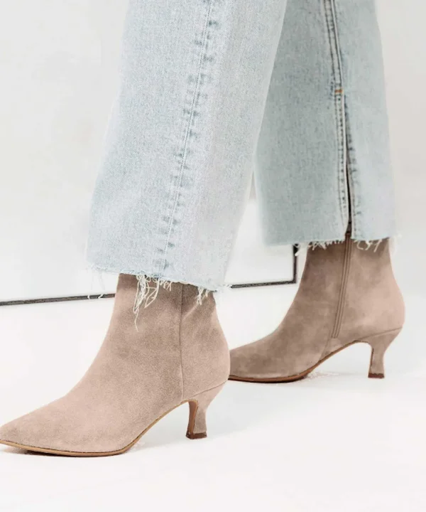 Suede Ankle Boot Noelle Rox*VIA VAI Store