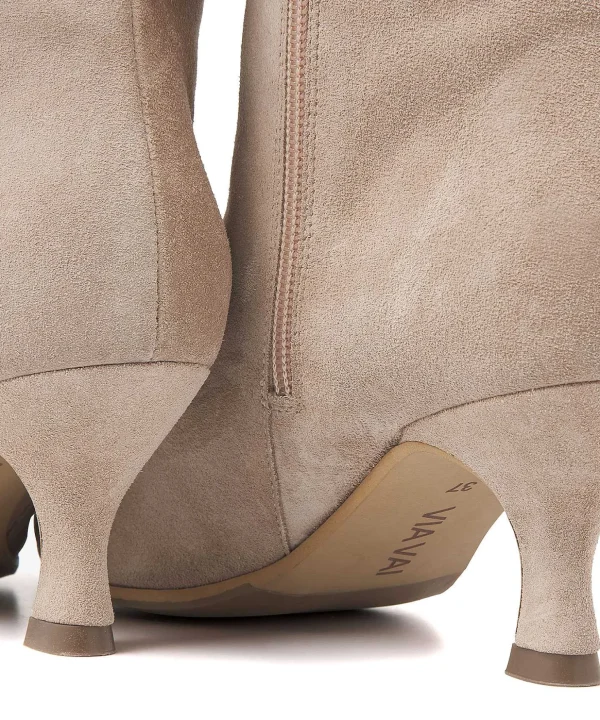 Suede Ankle Boot Noelle Rox*VIA VAI Store