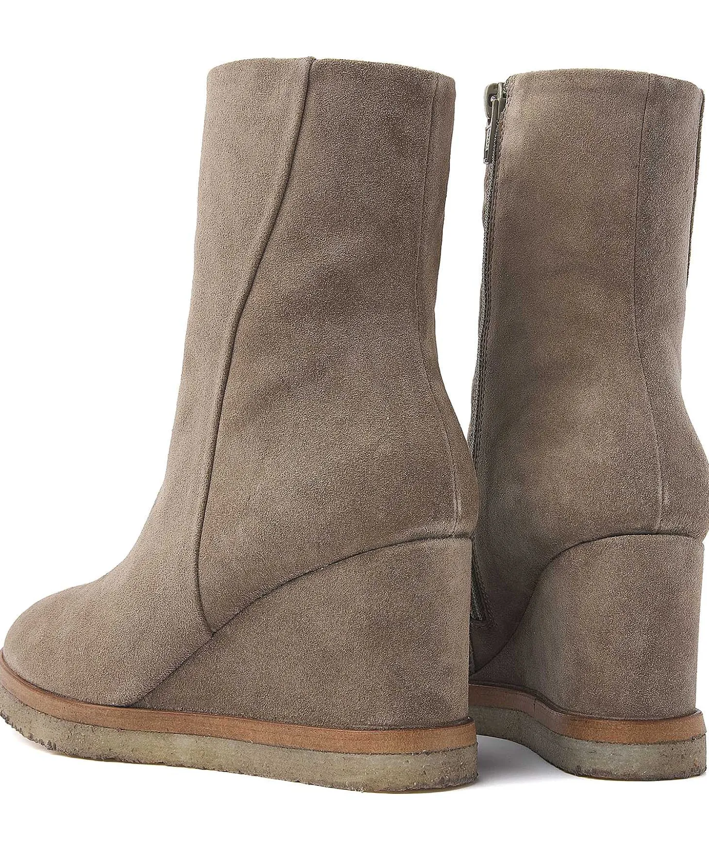 via_vai_suede_wedge_heel__3.webp Suede Wedge Heel Boot Aura Miley*VIA VAI Best