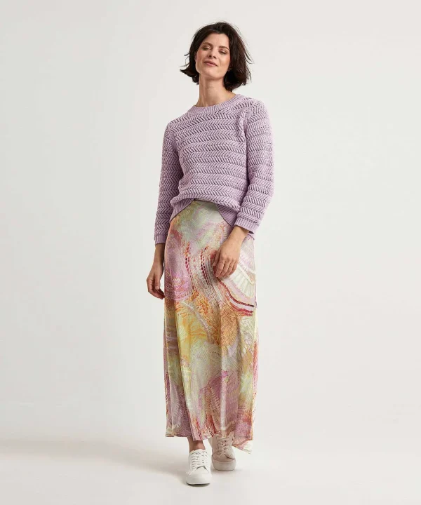 Zigzag Openwork Sweater** Shop