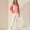 Zipper Vest Contrast Piping** Clearance